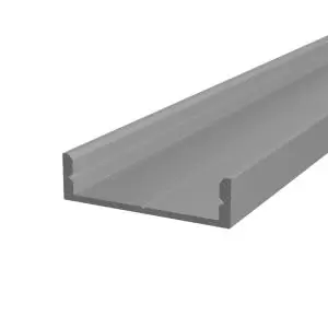 Профиль алюминиевый накладной 28х07мм 2м (заказывать отдельно рассеиватель 146-251, заглушки 146-204-1) REXANT